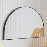 Temple &amp; Webster Tate Semi-circular Wall Mirror
