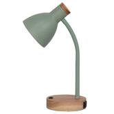 Temple &amp; Webster 36cm Finley Desk Lamp with USB