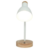 Temple &amp; Webster 36cm Finley Desk Lamp with USB