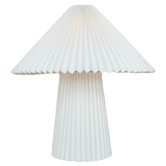 Temple &amp; Webster 41cm Gia Pleated Table Lamp