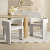 Temple &amp; Webster Frederik Upholstered Dining Chairs