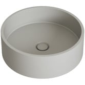 Temple &amp; Webster Clover 382mm Round Concrete Above Counter Basin
