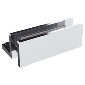 Temple &amp; Webster Blanca Stainless Steel Shower Screen Clip