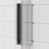 Temple &amp; Webster Blanca Stainless Steel Shower Screen Clip