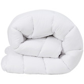 Temple &amp; Webster 900GSM Plush Overfilled Quilted Mattress Topper