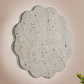 Temple &amp; Webster Henry Travertine LED Wall Sconce