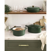 Temple &amp; Webster 3.5L Cast Iron French Pan