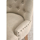 Temple &amp; Webster Beige Windsor Scoop Back Dining Chairs
