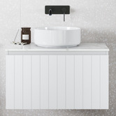 Temple &amp; Webster Belmont 750mm Wall Hung Single Vanity