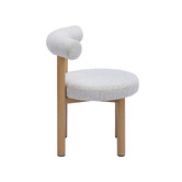 Temple &amp; Webster Roselin Boucle Dining Chairs