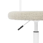 Temple &amp; Webster Conrad Boucle Office Chair