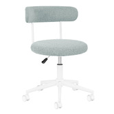 Temple &amp; Webster Conrad Boucle Office Chair