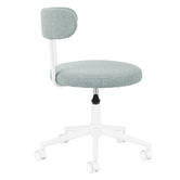 Temple &amp; Webster Conrad Boucle Office Chair
