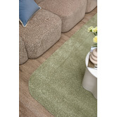 Temple &amp; Webster Green Aubrey Hand-Tufted Wool-Blend Rug