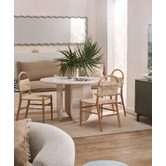 Temple &amp; Webster Marcus Solid Beech Wood Dining Chairs