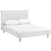 Temple &amp; Webster Dune Upholstered Bed