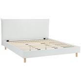 Temple &amp; Webster Dune Upholstered Bed