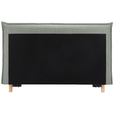 Temple &amp; Webster Dune Upholstered Bed