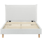 Temple &amp; Webster Dune Upholstered Bed