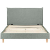 Temple &amp; Webster Dune Upholstered Bed