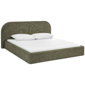 Temple &amp; Webster Emery Upholstered Bed