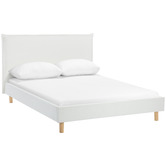 Temple &amp; Webster Dune Upholstered Bed