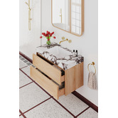 Temple &amp; Webster Blanca Glass Shower Screen