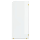 Temple &amp; Webster Blanca Glass Shower Screen
