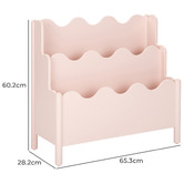 Temple &amp; Webster Kids&#039; Wavy Bookcase