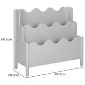 Temple &amp; Webster Kids&#039; Wavy Bookcase