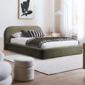 Temple &amp; Webster Emery Upholstered Bed