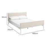 Temple &amp; Webster Natural Montauk Queen Bed