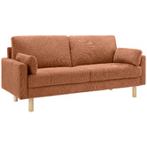 Temple &amp; Webster Oslo 3 Seater Upholstered Sofa