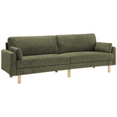 Temple &amp; Webster Oslo 4 Seater Upholstered Sofa