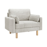 Temple &amp; Webster Oslo Upholstered Armchair