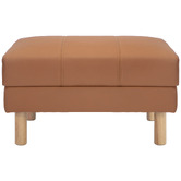 Temple &amp; Webster Oslo 4 Seater Upholstered Sofa &amp; Ottoman Set