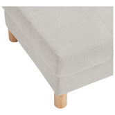 Temple &amp; Webster Oslo 4 Seater Upholstered Sofa &amp; Ottoman Set