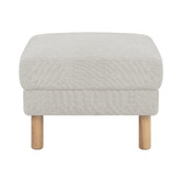Temple &amp; Webster Oslo 4 Seater Upholstered Sofa &amp; Ottoman Set