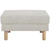 Temple &amp; Webster Oslo 4 Seater Upholstered Sofa &amp; Ottoman Set