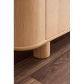 Temple &amp; Webster 180cm Magnus Travertine Stone-Top TV Unit