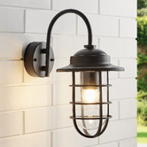 Temple &amp; Webster Soma Outdoor Wall Light