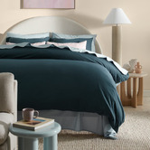 Temple &amp; Webster Vintage-Washed Quilt Cover Set