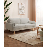 Temple &amp; Webster Oslo 3 Seater Upholstered Sofa