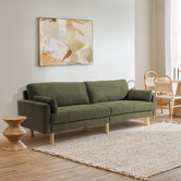 Temple &amp; Webster Oslo 4 Seater Upholstered Sofa