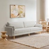 Temple &amp; Webster Oslo 4 Seater Upholstered Sofa