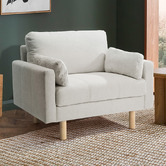 Temple &amp; Webster Oslo Upholstered Armchair