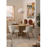 Temple &amp; Webster Petra Upholstered Dining Chairs