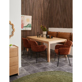 Temple &amp; Webster Andra Upholstered Dining Chairs