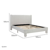 Temple &amp; Webster Joanna Chenille Bed