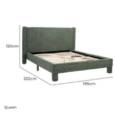 Temple &amp; Webster Joanna Chenille Bed